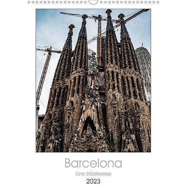 Barcelona - Eine Städtereise (Wandkalender 2023 DIN A3 hoch), Jakebrueck