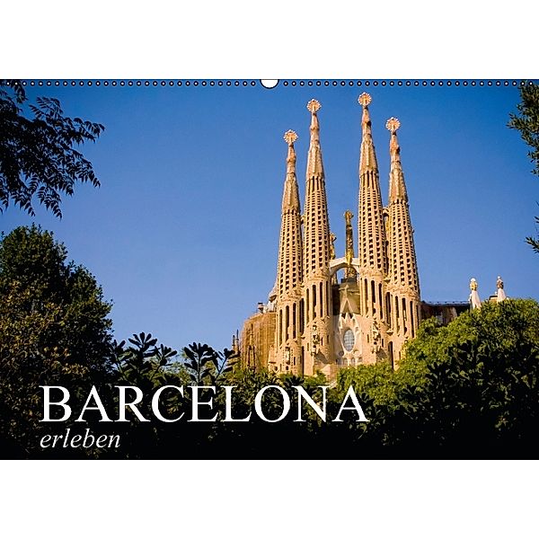 Barcelona erleben (Wandkalender 2014 DIN A2 quer)