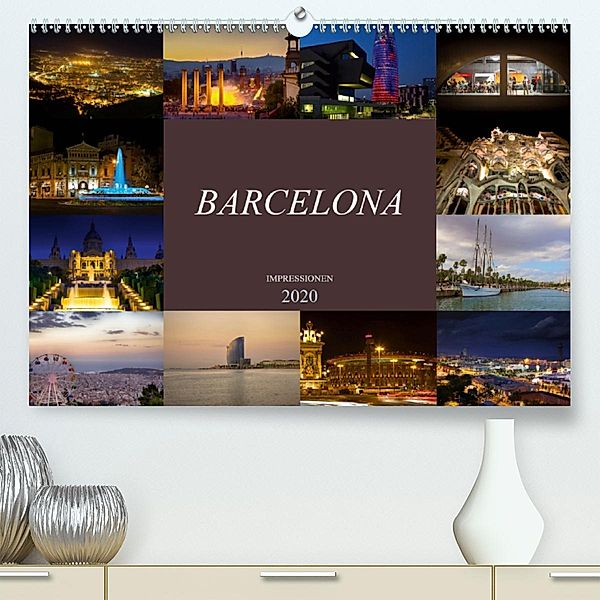 Barcelona Impressionen (Premium-Kalender 2020 DIN A2 quer), Dirk Meutzner