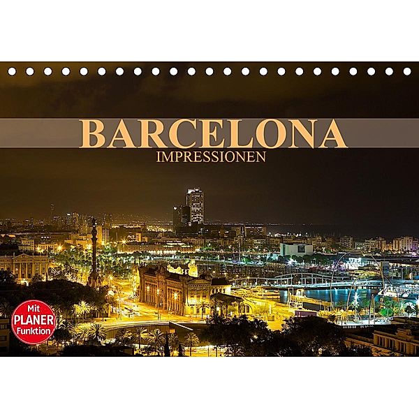 Barcelona Impressionen (Tischkalender 2020 DIN A5 quer), Dirk Meutzner