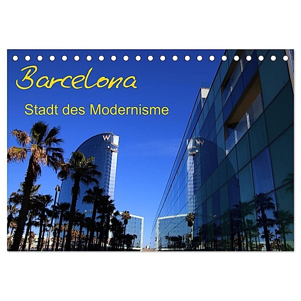 Barcelona - Stadt des Modernisme (Tischkalender 2025 DIN A5 quer), CALVENDO Monatskalender, Calvendo, Matthias Frank