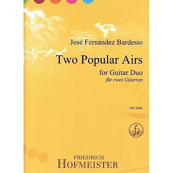 Bardesio, J: Two Popular Airs, José Fernández Bardesio