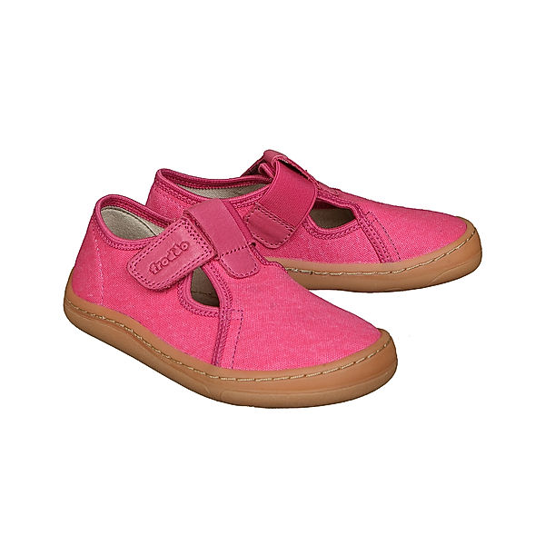 froddo® Barfussschuhe CANVAS T-BAR in fuxia