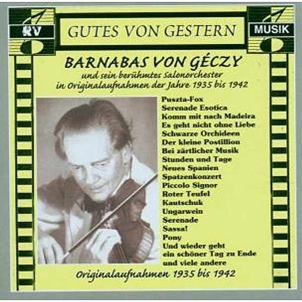 Barnabas Von Geczy, Barnabas Von & Orchester Geczy