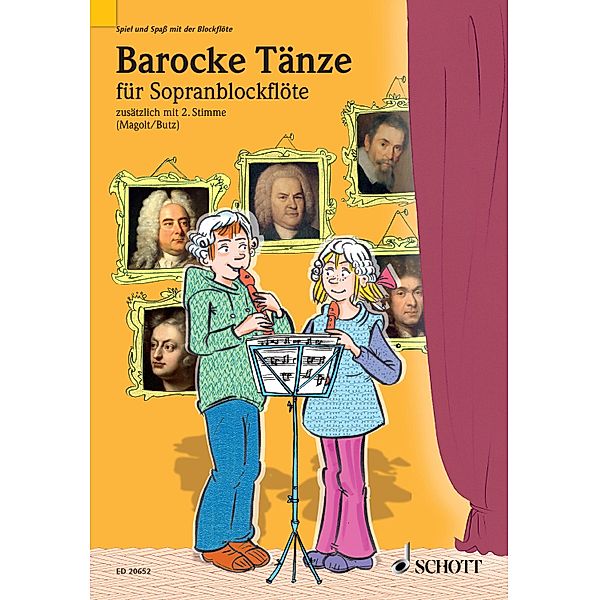 Barocke Tänze / Spiel und Spaß mit der Blockflöte, Hans Magolt