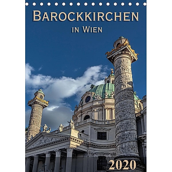 Barockkirchen in Wien (Tischkalender 2020 DIN A5 hoch), Werner Braun