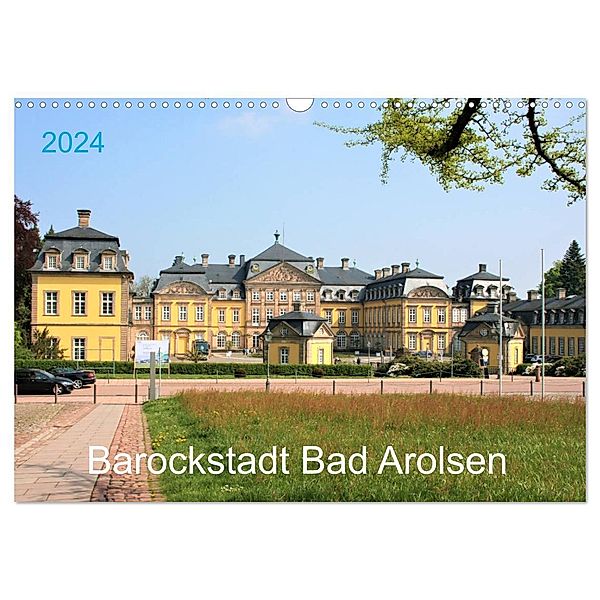 Barockstadt Bad Arolsen (Wandkalender 2024 DIN A3 quer), CALVENDO Monatskalender, Margarete Brunhilde Kesting