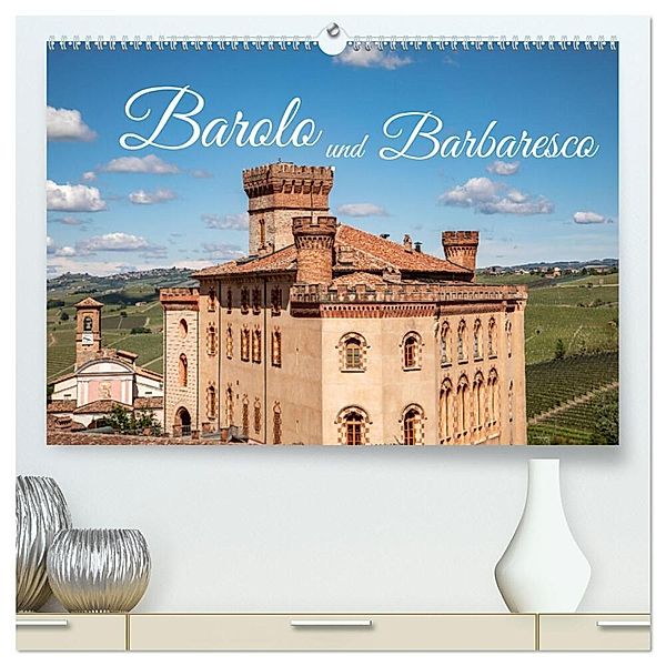 Barolo und Barbaresco (hochwertiger Premium Wandkalender 2025 DIN A2 quer), Kunstdruck in Hochglanz, Calvendo, Sascha Haas Photography