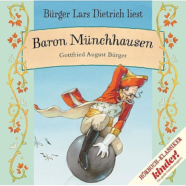 Baron Münchhausen, 1 Audio-CD, Gottfried August Bürger