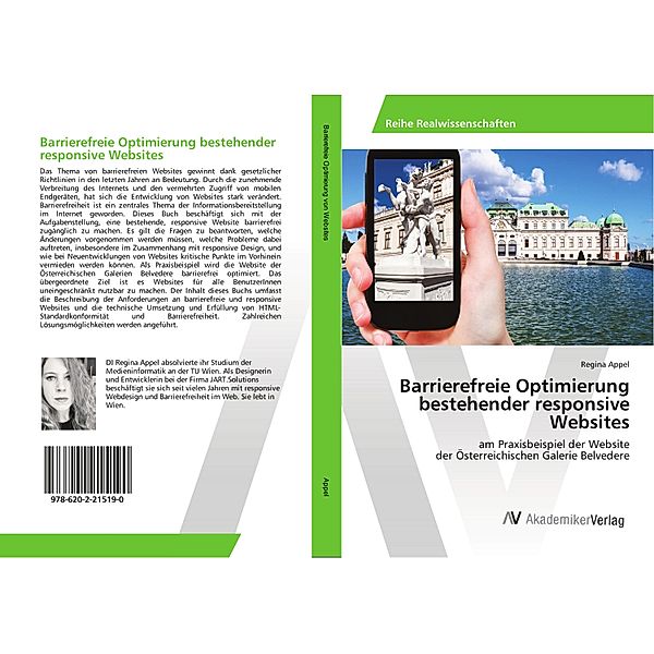 Barrierefreie Optimierung bestehender responsive Websites, Regina Appel