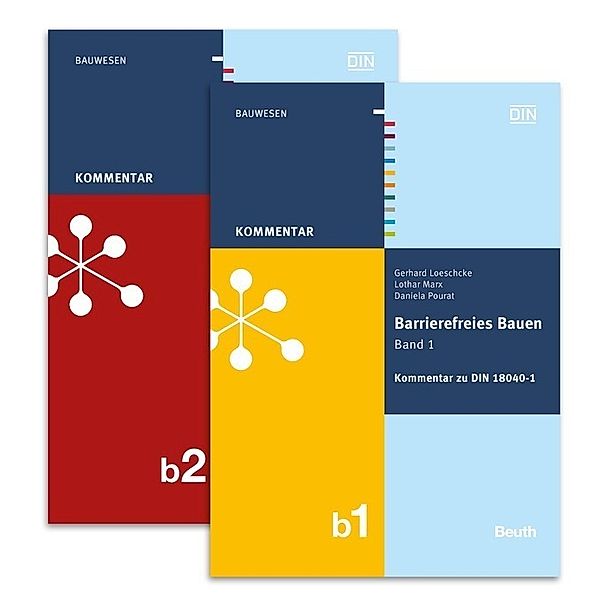 Barrierefreies Bauen, 2 Bde., Gerhard Loeschcke, Lothar Marx, Daniela Pourat