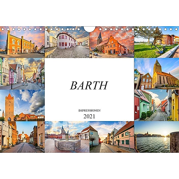 Barth Impressionen (Wandkalender 2021 DIN A4 quer), Dirk Meutzner