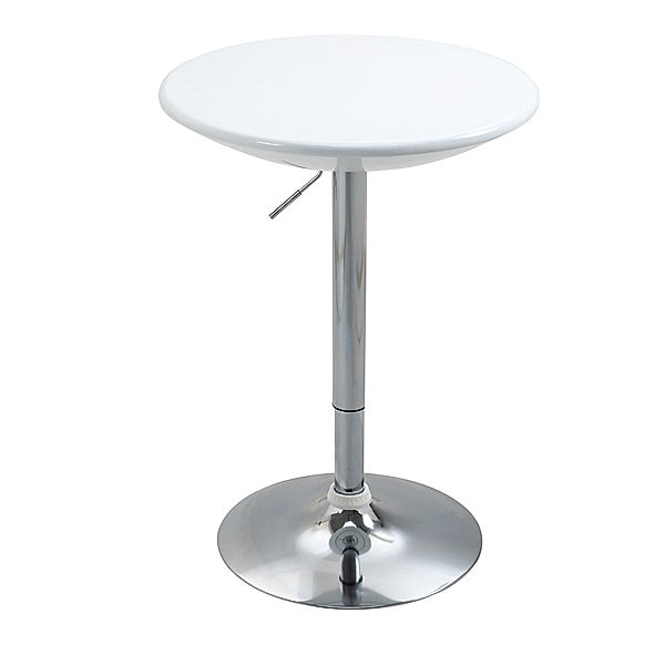 Bartisch Ständer und Tellerfuß aus Metall, Bewegliche 360-Grad-Tischplatte