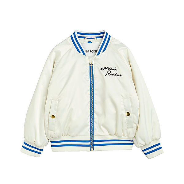 mini rodini Baseball-Jacke DOLPHINS in white