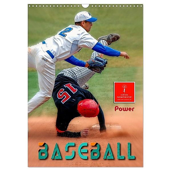 Baseball Power (Wandkalender 2024 DIN A3 hoch), CALVENDO Monatskalender, Peter Roder