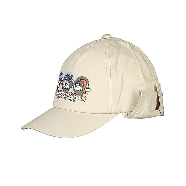 Wegener Kids Basecap DESERT RACING TEAM mit Nackenschutz in beige