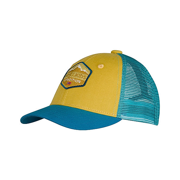 TROLLKIDS Basecap FEMUND in ginger/dusky turquoise/atlantic blue