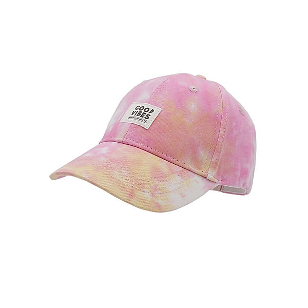 maximo Basecap GOOD VIBES in rosa/ringelblume