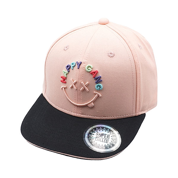 maximo Basecap HAPPY GANG in candy peach