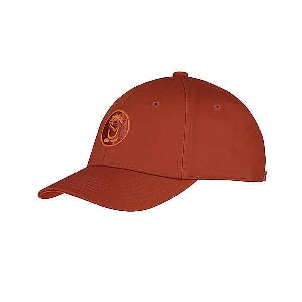 TROLLKIDS Basecap KROKSAND in red brown/bright orange