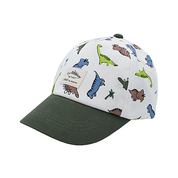maximo Basecap LITTLE DINO in wollweiss