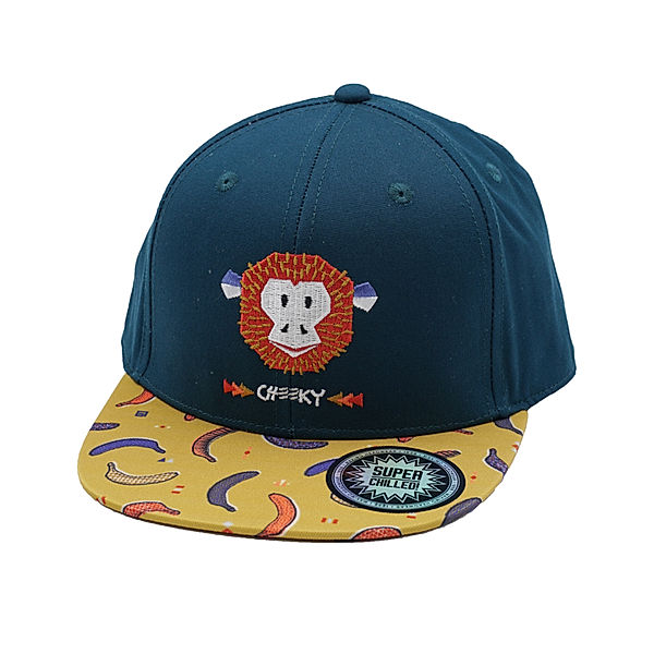 maximo Basecap MONKEY in petrol/chai tea