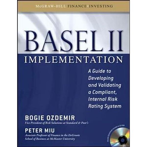 Basel II Implementation, w. CD-ROM, Bogie Ozdemir, Peter Miu