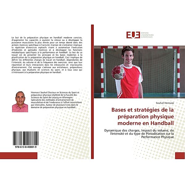 Bases et stratégies de la préparation physique moderne en Handball, Souhail Hermassi