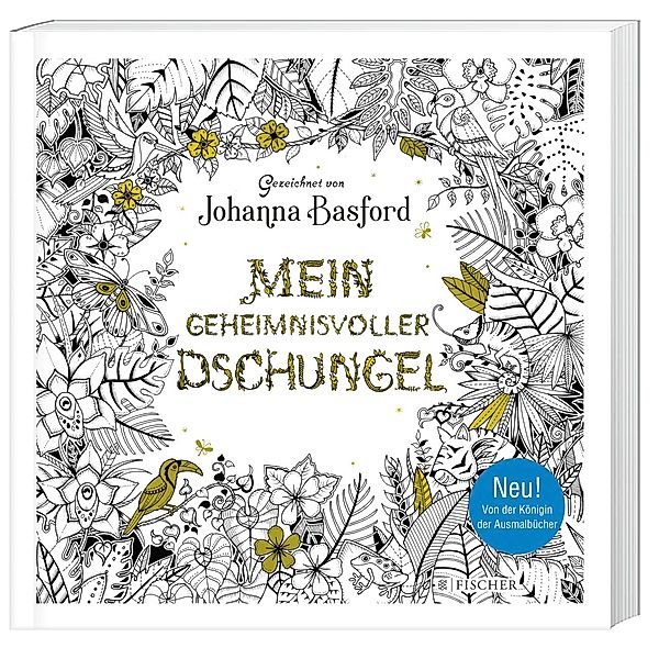 Basford, J: Mein geheimnisvoller Dschungel, Johanna Basford