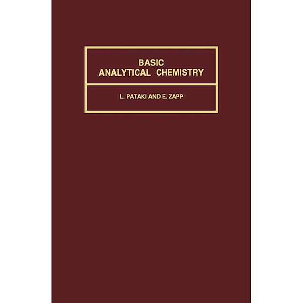 Basic Analytical Chemistry, L. Pataki, E. Zapp