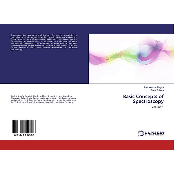 Basic Concepts of Spectroscopy, Pankajkumar Singala, Pratik Talpara