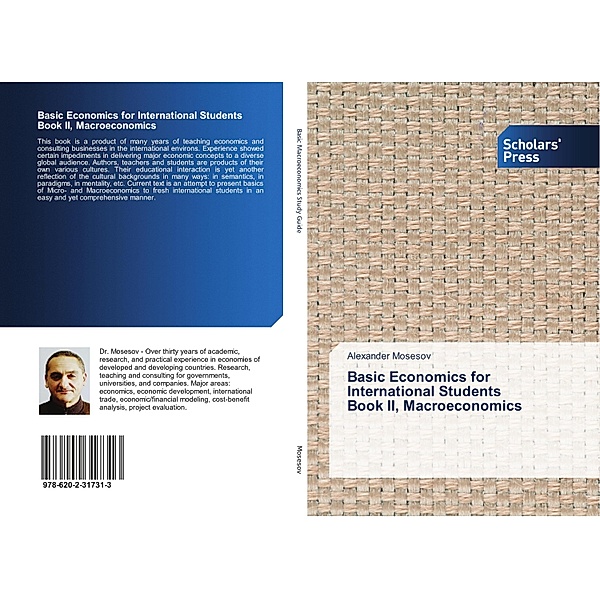 Basic Economics for International Students Book II, Macroeconomics, Alexander Mosesov
