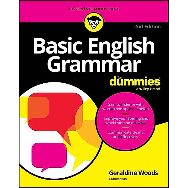 Basic English Grammar For Dummies, Geraldine Woods