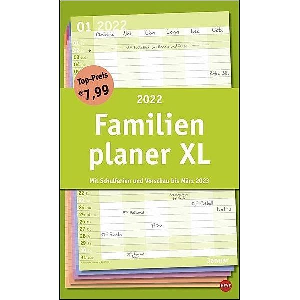 Basic Familienplaner XL Kalender 2022