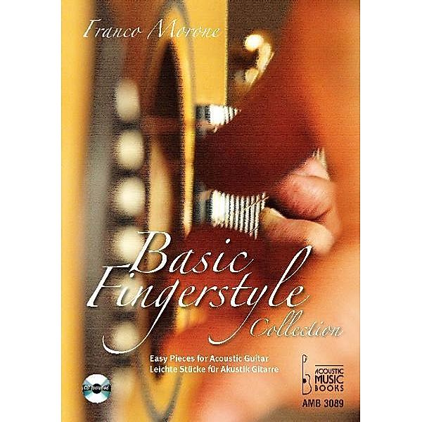 Basic Fingerstyle Collection., m. 1 Audio-CD, Franco Morone