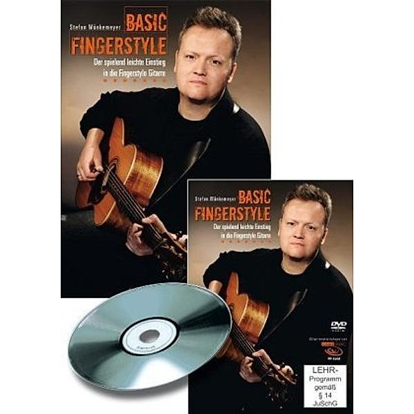 Basic Fingerstyle, m. 1 DVD, 2 Teile, 1 DVD u. Begleitheft, Stefan Mönkemeyer