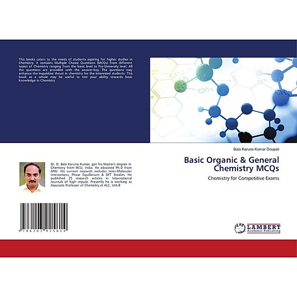 Basic Organic & General Chemistry MCQs, Bala Karuna Kumar Doupati
