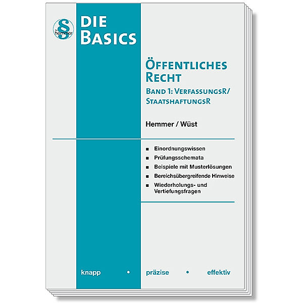 Basics Öffentliches Recht I - Verfassungsrecht / Staatshaftungsrecht, Karl-Edmund Hemmer, Achim Wüst, Martin Mielke, Hans Kudlich, Michael Grieger