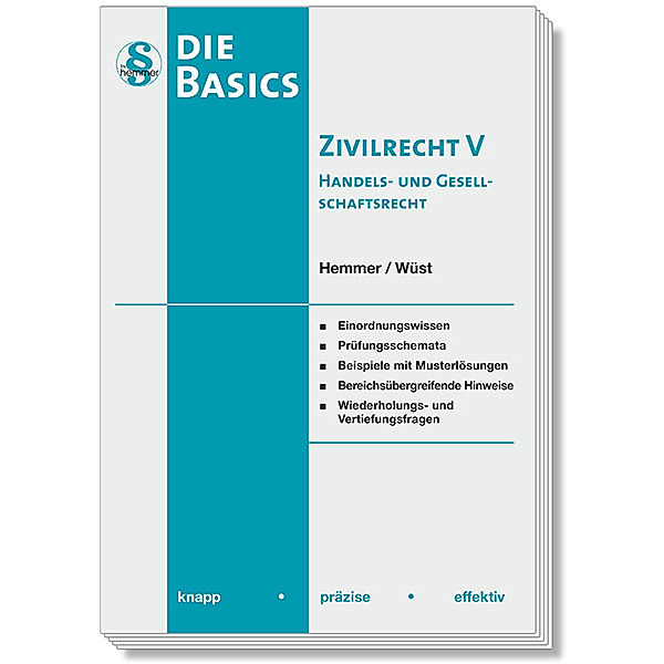 Basics Zivilrecht V - Handels- und Gesellschaftsrecht, Karl-Edmund Hemmer, Achim Wüst, Clemens d'Alquen