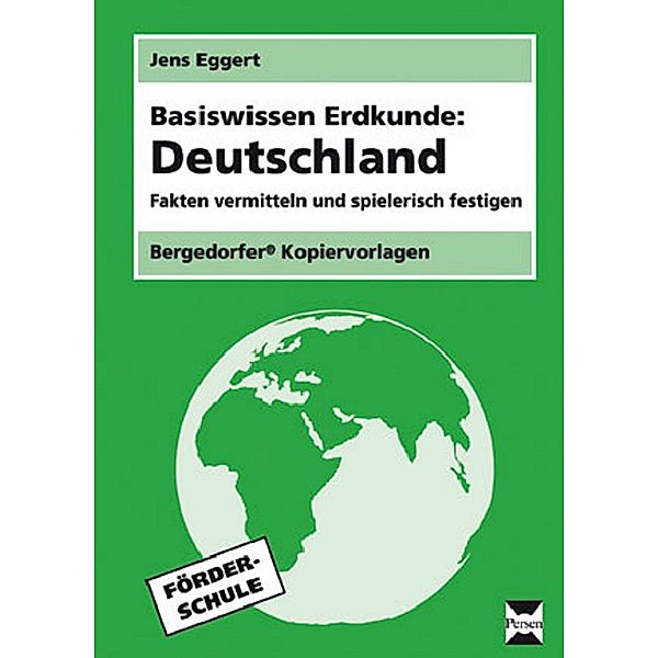 Basiswissen Erdkunde: Deutschland, m. 1 CD-ROM, Jens Eggert