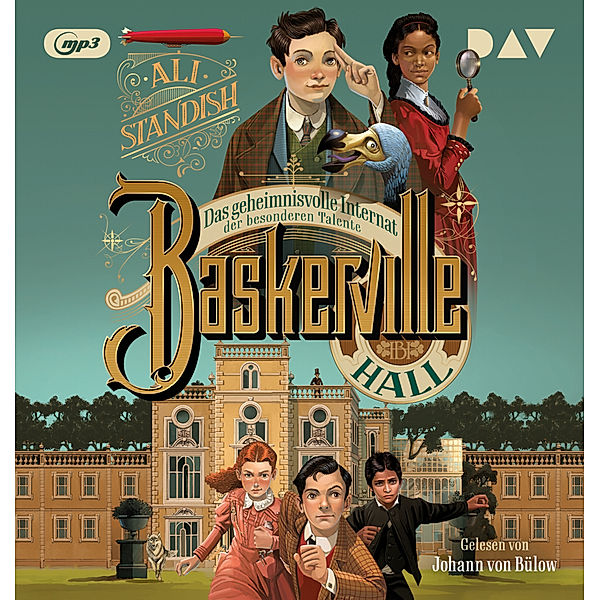 Baskerville Hall - Das geheimnisvolle Internat der besonderen Talente (Teil 1),1 Audio-CD, 1 MP3, Ali Standish
