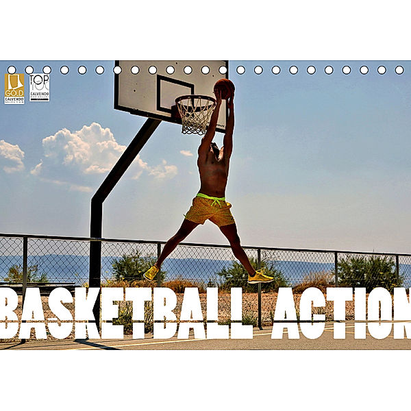 Basketball Action (Tischkalender 2019 DIN A5 quer), Boris Robert