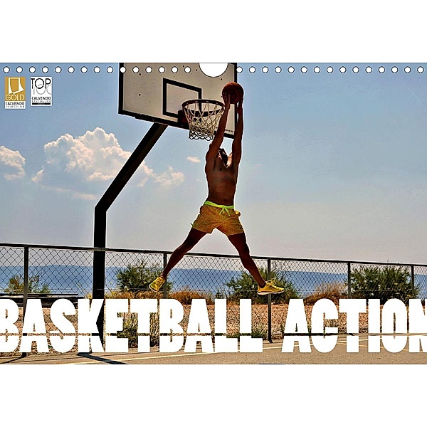 Basketball Action (Wandkalender 2021 DIN A4 quer), Boris Robert