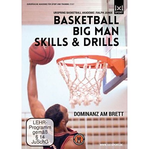 Basketball Big Man Skills & Drills, 1 DVD, Ralph Junge