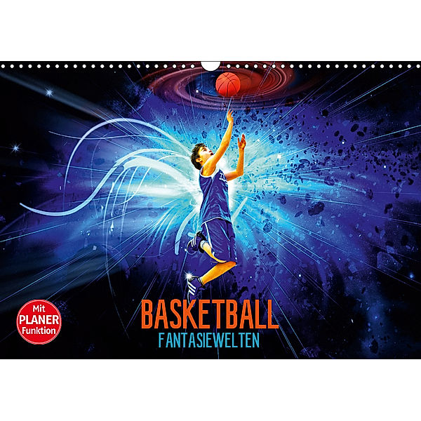Basketball Fantasiewelten (Wandkalender 2019 DIN A3 quer), Dirk Meutzner
