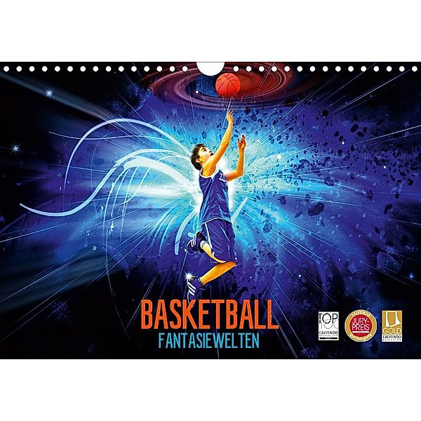Basketball Fantasiewelten (Wandkalender 2020 DIN A4 quer), Dirk Meutzner