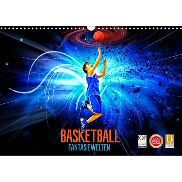 Basketball Fantasiewelten (Wandkalender 2022 DIN A3 quer), Dirk Meutzner