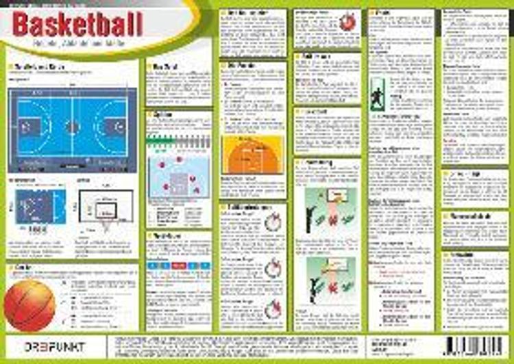 Basketball - Regeln, Abläufe und Maße, Infotafel Buch versandkostenfrei