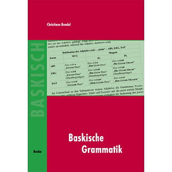 Baskische Grammatik, Christiane Bendel