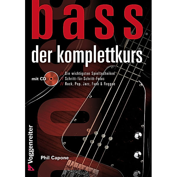 BASS - DER KOMPLETTKURS, m. 1 Audio-CD, Phil Capone